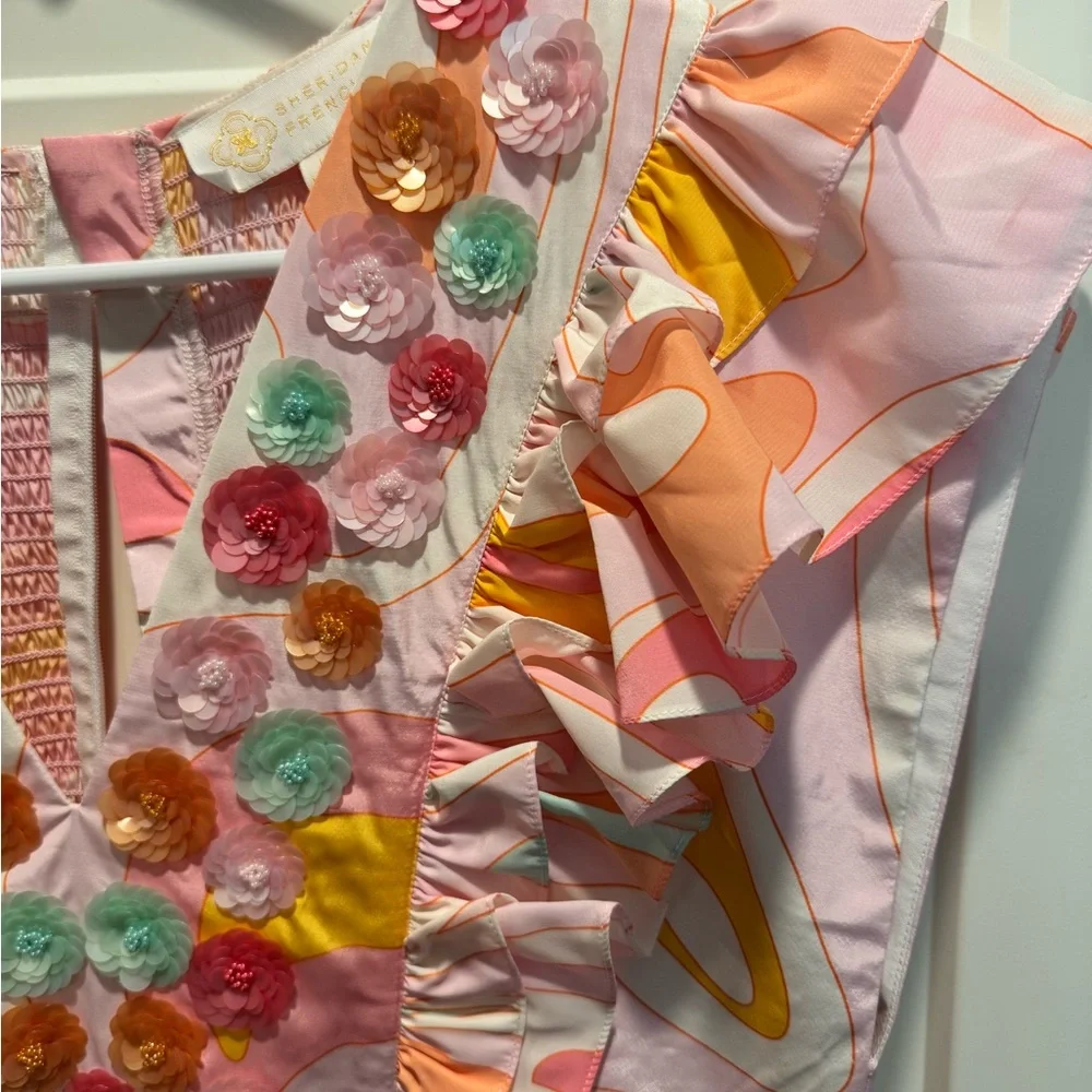 Sheridan French Stacey dress in Peony Wave - Picture 5 of 8